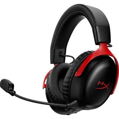 Gaming qulaqlıq HyperX Cloud III A59Z0AA Red, qara