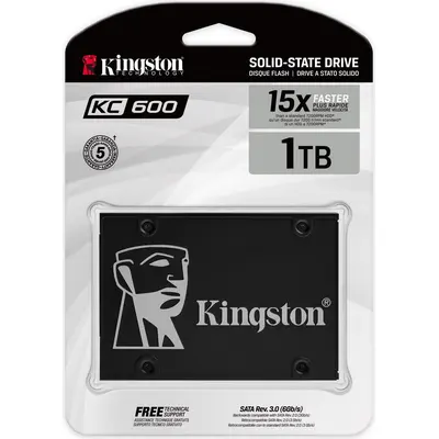 SSD Kingston KC600 1TB 2.5" SATA3 (SKC600/1024G)