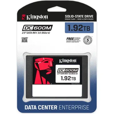 SSD Kingston DC600M 1920GB 2.5" SATA, Enterprise (SEDC600M/1920G)