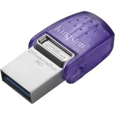 Fləş kart 256GB DataTraveler microDuo 3C 200MB/s dual USB-A + USB-C (DTDUO3CG3/256GB)