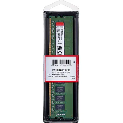 Operativ yaddaş (RAM) Kingston 16GB DDR4 3200MHz CL16 PC (KVR32N22D8/16)
