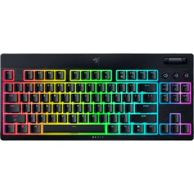 Gaming klaviatura Razer BlackWidow V4 Pro 75%, simsiz, RGB, qara (RZ03-05130100-R3M1)