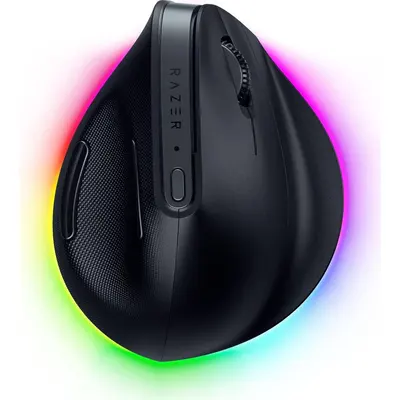 Gaming mouse Razer Pro Click V2, USB-A/WL/BT, Vertical Ed., black (RZ01-05250100-R3G1)