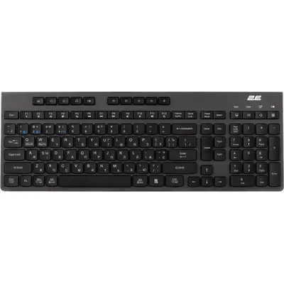 Klaviatura 2E KS280 2E-KS280WBGR_AK Black boz