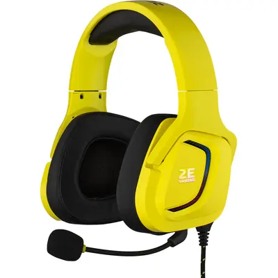 Gaming qulaqlıq 2E HG340 7.1 Yellow 2E-HG340YW-7.1
