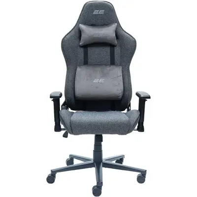 Gaming kreslo 2E BUSHIDO Lite, fabric, 2D-Armrests, dark grey (2E-GC-BUS-ESGY)