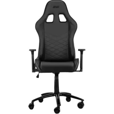 Gaming kreslo 2E BUSHIDO II, PU Leather, 3D-Armrests, black (2E-GC-BUS-BK)