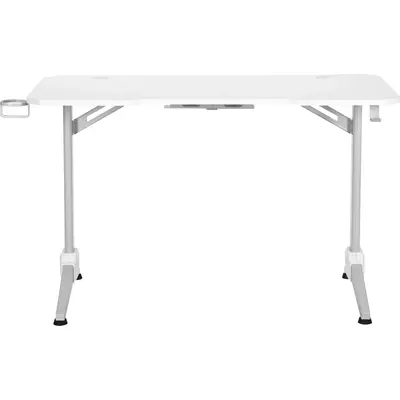 Gaming masa 2E OTOROSHI 120x60x75 sm, ağ-boz (2E-GT-OTO-WTGR)