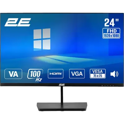 Monitor 2E 23.8" B2425B D-Sub, HDMI, MM, VA, 100Hz, FreeSync (2E-B2425B-01.EU)