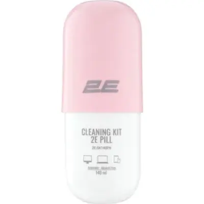 Təmizləmə dəsti 2E PILL, 140 ml, ağ-çəhrayı (2E-SK140PN)