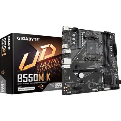 Ana plata Gigabyte B550M_K sAM4 B550 4xDDR4 M.2 HDMI DP mATX (B550M_K)