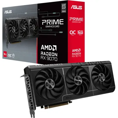 Videokart ASUS Radeon RX 9070 16GB GDDR6 OC PRIME-RX9070-O16G (90YV0LI1-M0NA00)