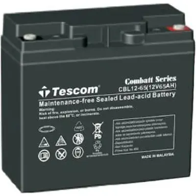Akkumulyator Tescom Combat 12V 65Ah (BATT-12V-65AH)