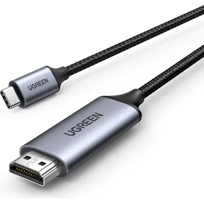 USB-C – HDMI kabel Ugreen 1.5 m, boz-qara (50570)