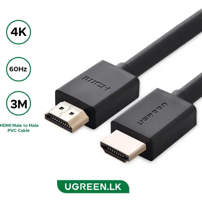 HDMI kabel Ugreen HDMI 4K M-M qara 2m (10107)