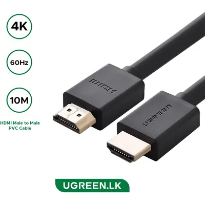 HDMI kabel Ugreen HDMI 4K M-M qara 10m (10110)
