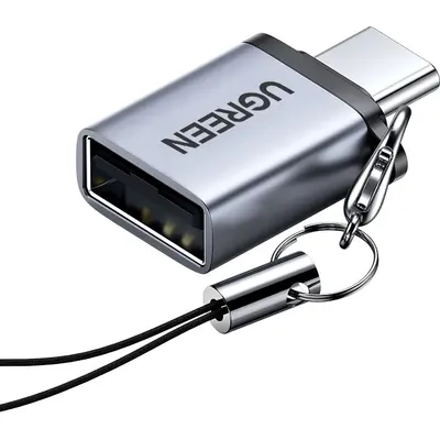 USB kabel Ugreen Type C – USB 3.0 A Adapter with Lanyard (Space boz) (50283)