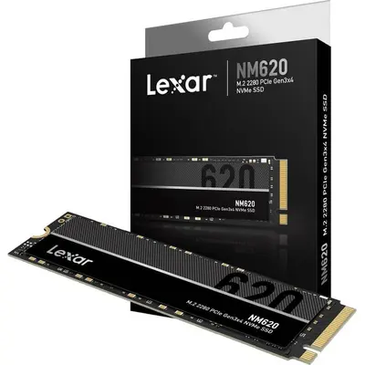 SSD Lexar NM620 512GB M.2 2280 PCIe Gen 3x4 NVMe (LNM620X512G-RNNNG)