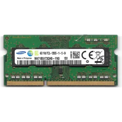 Operativ yaddaş (RAM) Samsung 4GB DDR3-12800U 1600MHz UDIMM (M471B5273DH0-YKO)