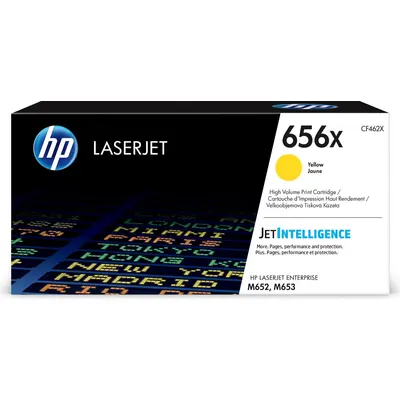 Toner kartric HP 656X yüksək tutumlu Yellow LaserJet (CF462X)