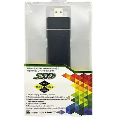 HDD/SSD keys mSATA, USB 3.0, xarici