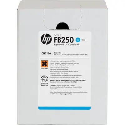 Mürəkkəb kartric HP FB250 3 l Cyan Scitex (CH216A)