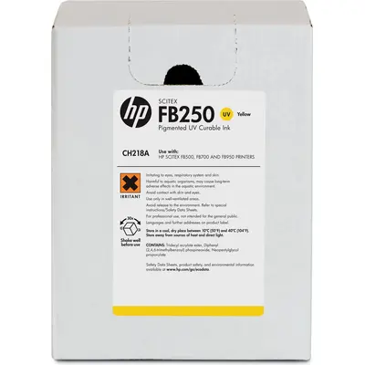 Mürəkkəb kartric HP FB250 3 l Yellow Scitex (CH218A)