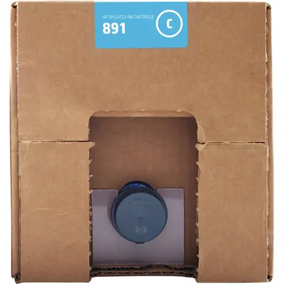 Mürəkkəb kartric HP 3M 891 10 l Cyan Latex (G0Y72A)