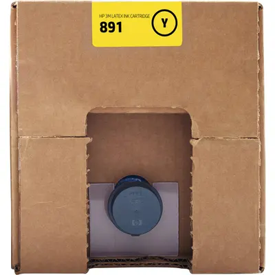 Mürəkkəb kartric HP 3M 891 10 l Yellow Latex (G0Y74A)
