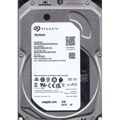 Sərt disk (HDD) Seagate SkyHawk Surveillance 4TB, SATA III, 3.5", 5900rpm (ST4000VX015)