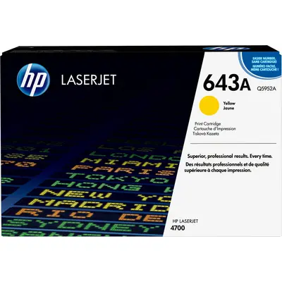 Toner kartric HP 643A Yellow LaserJet (Q5952A)