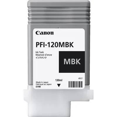 Mürəkkəb kartric Canon PFI-120MBK Matte Black 130 ml (2884C001AA)