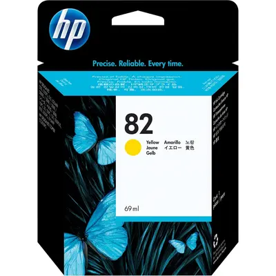 Mürəkkəb kartric HP 82 69 ml Yellow DesignJet (C4913A)