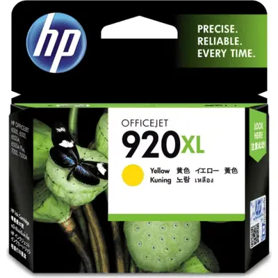 Mürəkkəb kartric HP 920XL yüksək tutumlu Yellow (CD974AE)