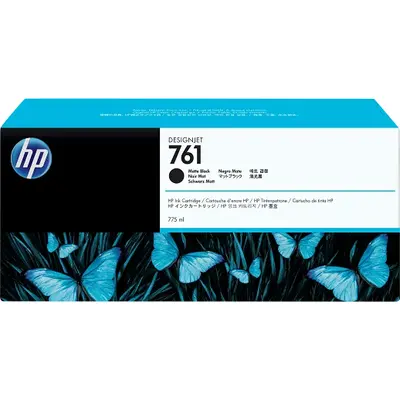 Mürəkkəb kartric HP 761 400 ml Matte Black DesignJet (CM991A)