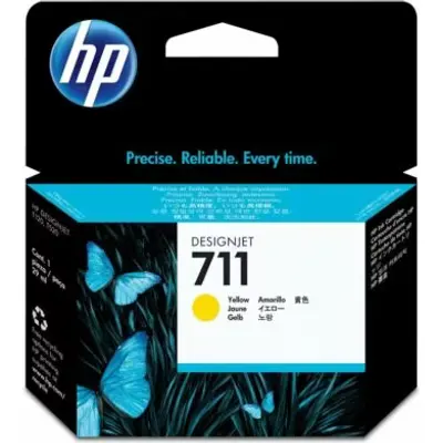 Mürəkkəb kartric HP 711 29 ml Yellow DesignJet (CZ132A)