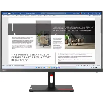 Monitor Lenovo ThinkVision S27i-30 27" (1920x1080) IPS 100Hz 300 nits 99% sRGB (63DFKAT4EU)