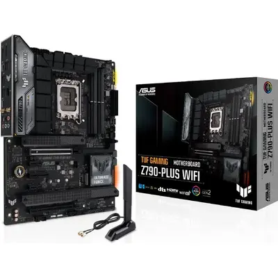Ana plata ASUS TUF GAMING Z790-PLUS WIFI LGA1700 Intel Z790 4xDDR5 4xM.2 4xSATA Wi-Fi 6E BT 5.3 ATX (90MB1D80-M1EAY0)