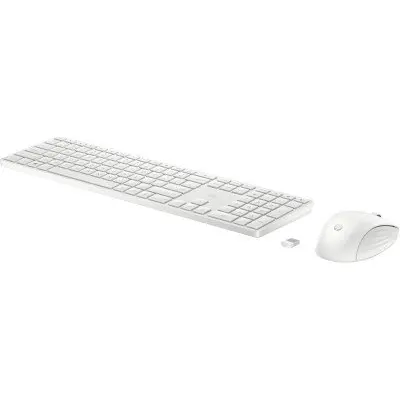 Klaviatura və mouse dəsti HP 650 ağ (4R016AA)