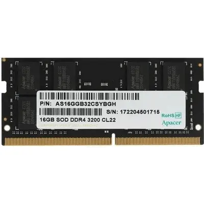 Operativ yaddaş (RAM) Apacer 16GB DDR4 SODIMM 3200 CL22 1024x8 HF AS16GGB32CSYBGH