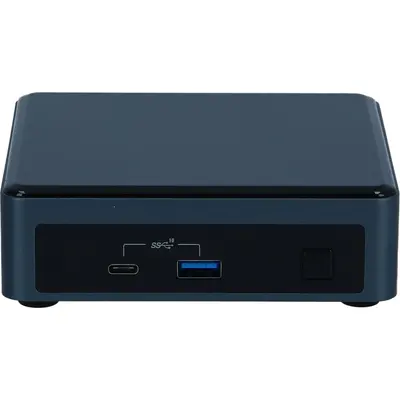 Intel Next Unit of Computing 10 Performance kit, Barebone, mini PC, 1 x Core i5 10210U / 1.6 GHz, RAM 0 GB, UHD Graphics, GigE, WLAN: (BXNUC10I5FNKN2)