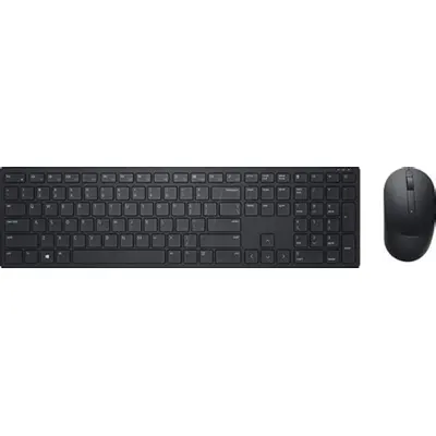 DELL Pro KM5221W, klaviatura və siçan dəsti, simsiz, 2.4 GHz, QWERTZ, alman, qara (KM5221WBKB-GER)
