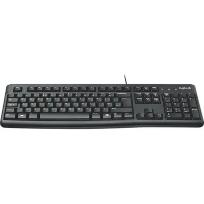 Logitech K120, Keyboard, USB, QWERTY, Italian (920-002492)