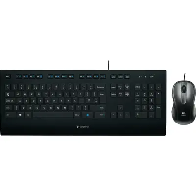 Logitech K280e, klaviatura, USB, alman, qara, QWERTZ (920-008669)