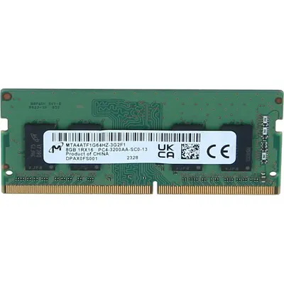 Micron 8GB, DDR4 3200MHz, 288-pin DIMM (MTA4ATF1G64HZ-3G2E2)