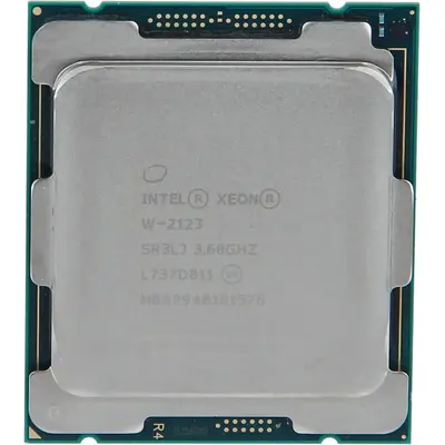 Intel Xeon W-2123 4-Core 3.60GHz (3.90GHz Boost 120W) (SR3LJ)