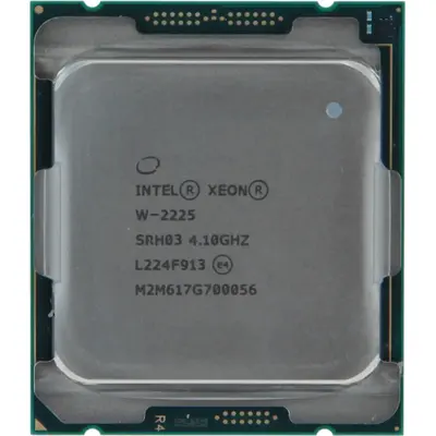 Intel Xeon W-2225 4-Core 4.10GHz (4.60GHz Boost 105W) (SRH03)
