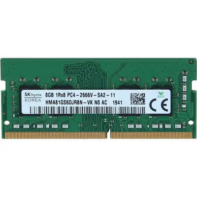SK Hynix 8GB (1Rx8), DDR4-2666, SO-DIMM, unbuffered, Non-ECC