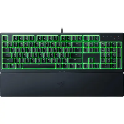 Gaming klaviatura Razer Membrane Ornata V3 X 104key, USB-A, EN/RU, RGB, black (RZ03-04470800-R3R1)