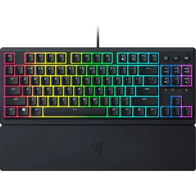 Gaming klaviatura Razer Ornata V3 TKL RGB 84key Mecha-Membrane Switch USB-A EN, black (RZ03-04880100-R3M1)